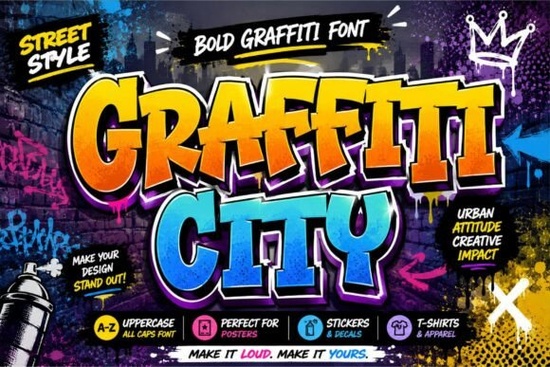 Graffiti City Font